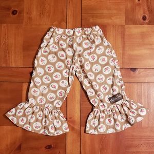 Matilda Jane Big Ruffle Rose Pants